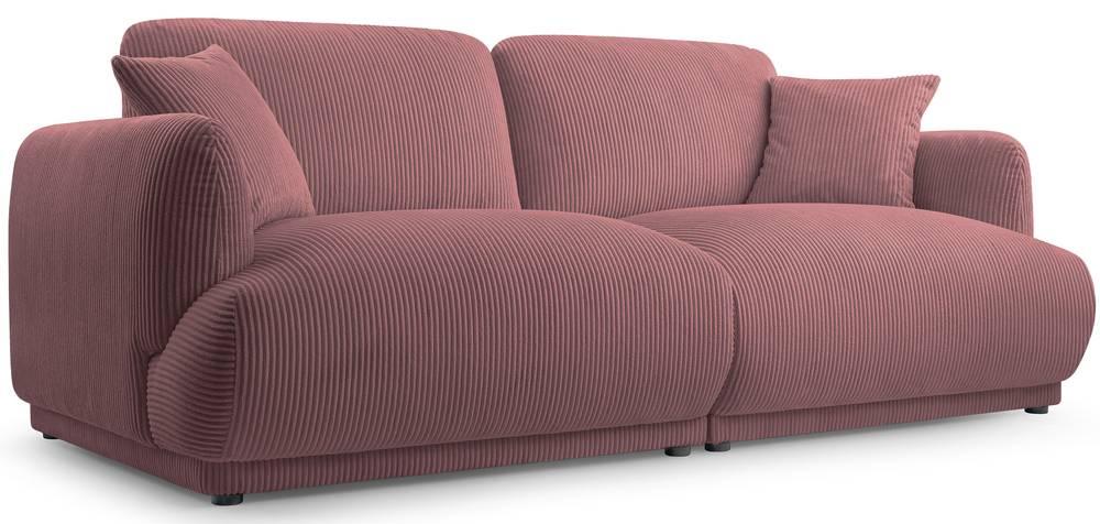 NADUVI Collection 3-zitsbank Chianti ribstof | 