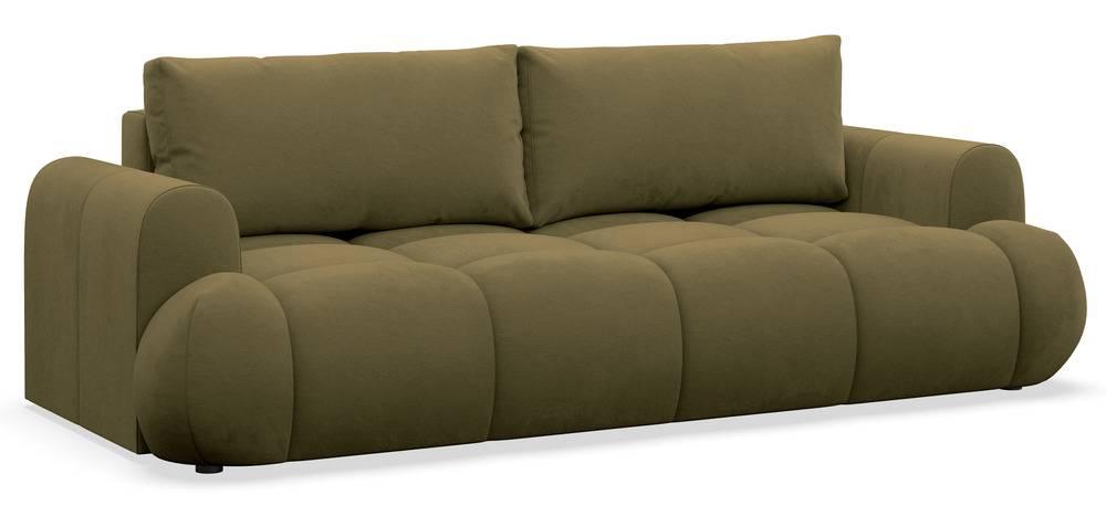 NADUVI Collection 3-zitsslaapbank Forli fluweel met opbergvak | 