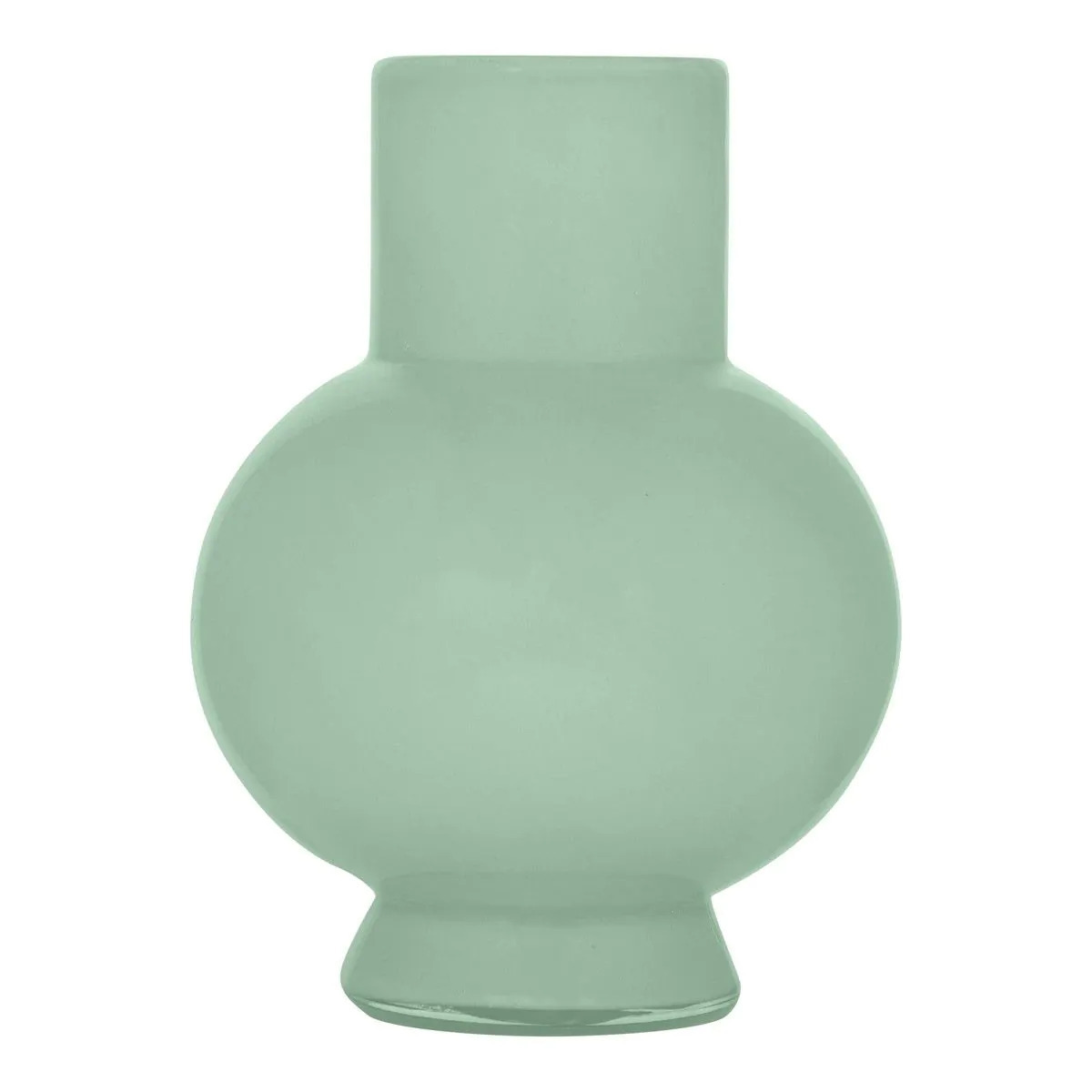 Hakbijl Glass Bloemenvaas Deborah - Groen - glas - D17 x H22 cm℃ -