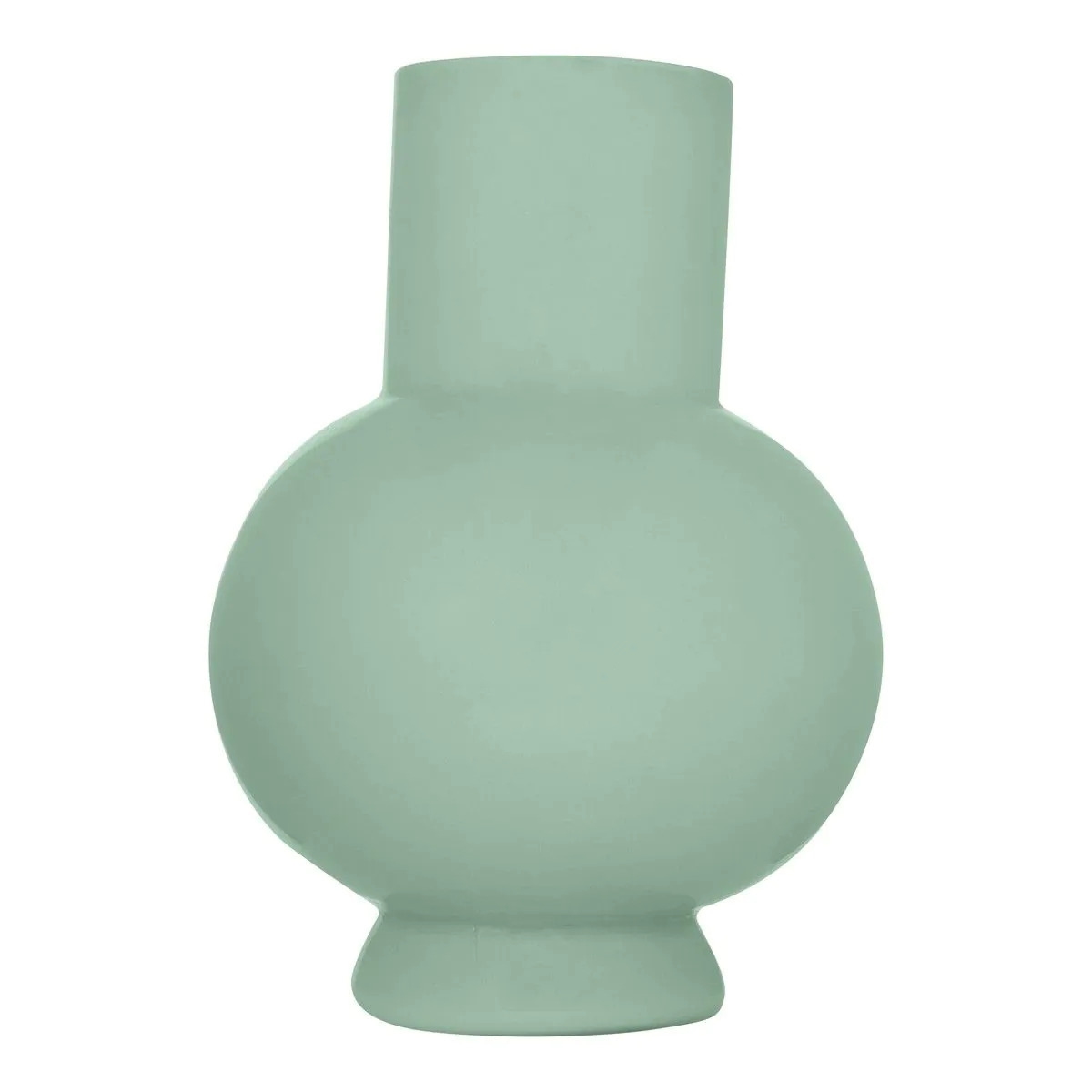 Hakbijl Glass Bloemenvaas Deborah - Groen - glas - D31 x H39 cm℃ -