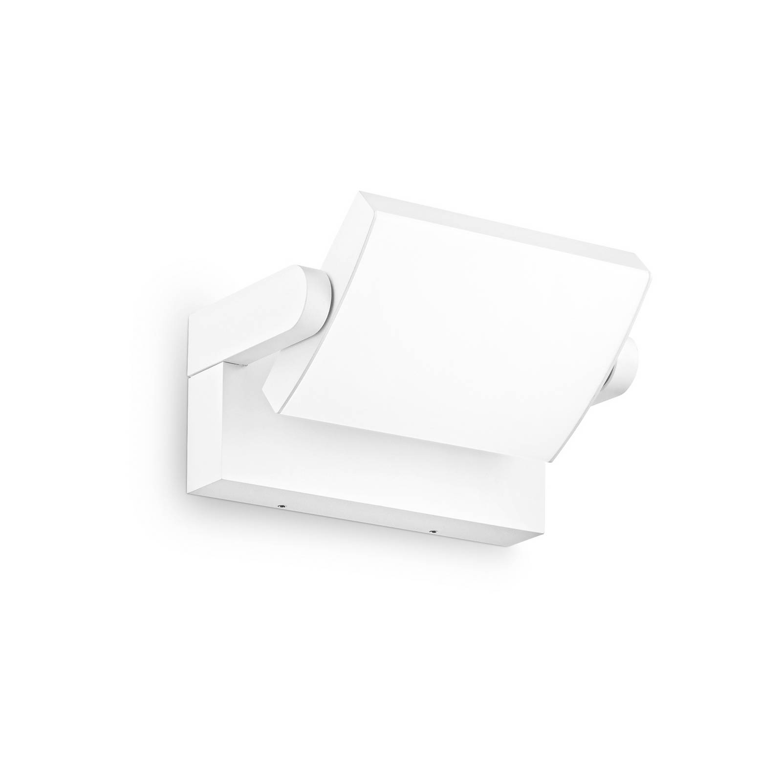 Ideallux Ideal Lux LED buiten wandlamp Swipe, wit, IP54, 3.000 K