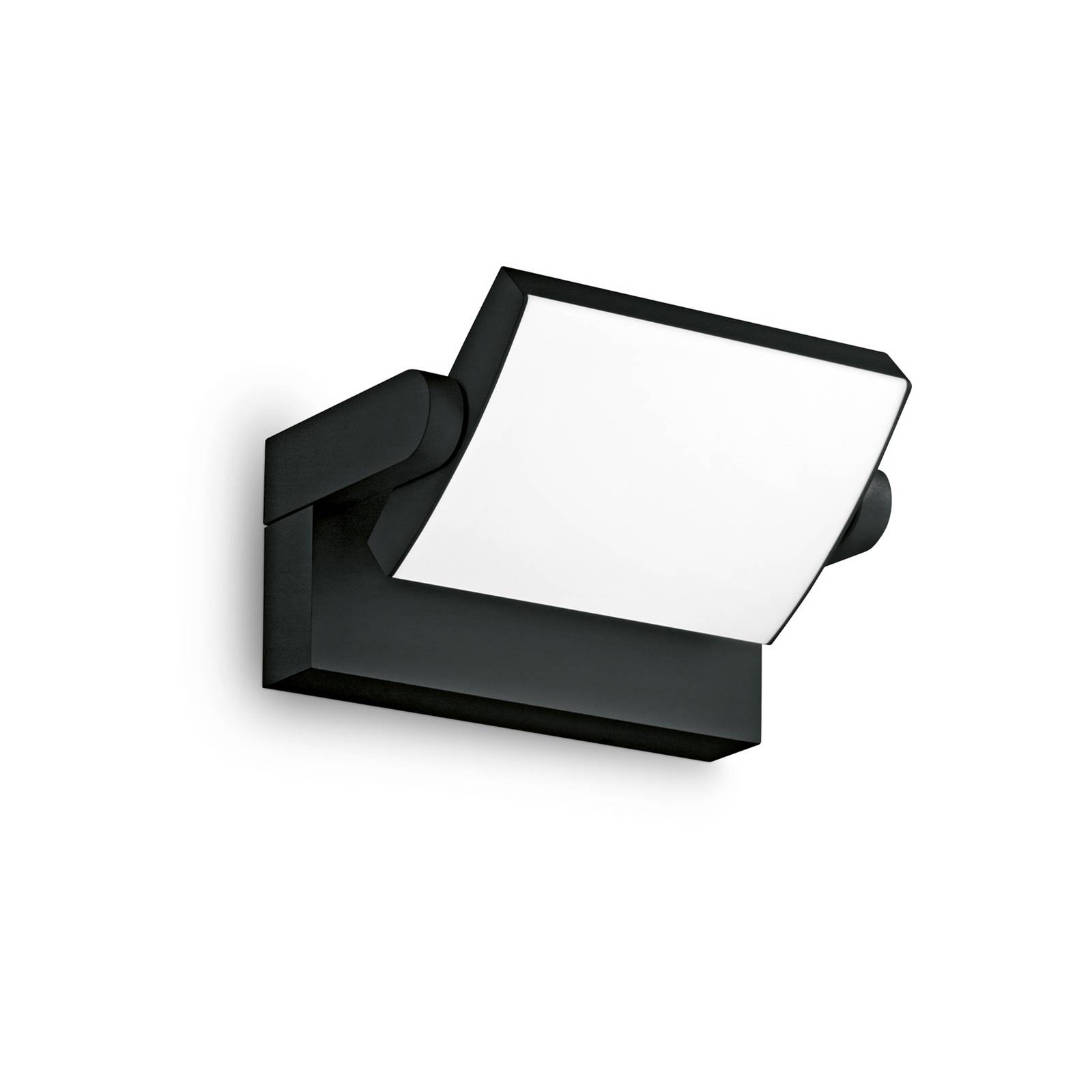 Ideallux Ideal Lux LED buiten wandlamp Swipe, zwart, IP54, 3.000 K