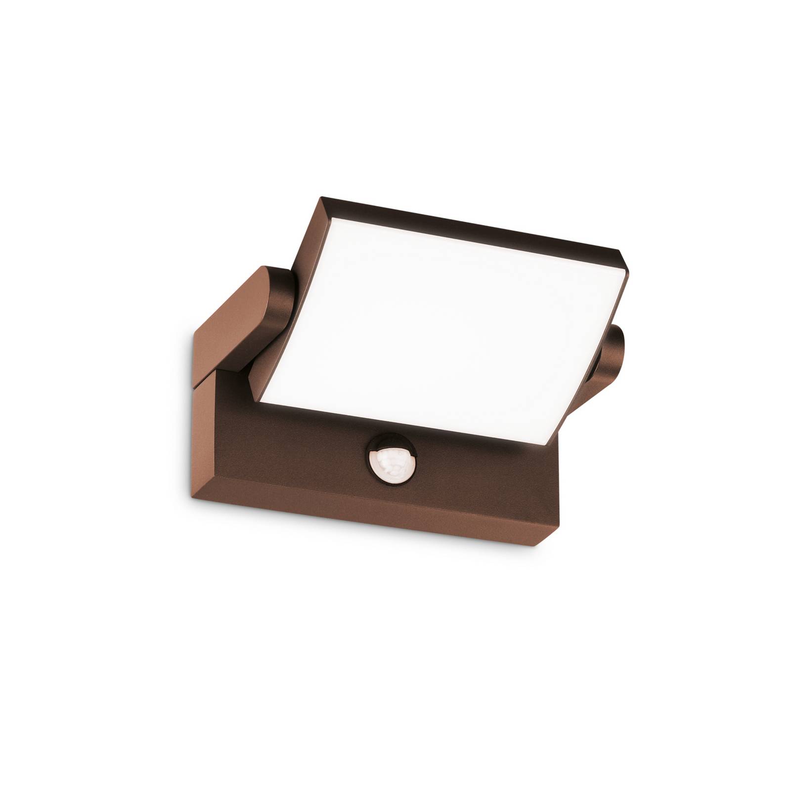 Ideallux Ideal Lux LED buiten wandlamp Swipe Sensor, koffie, IP54