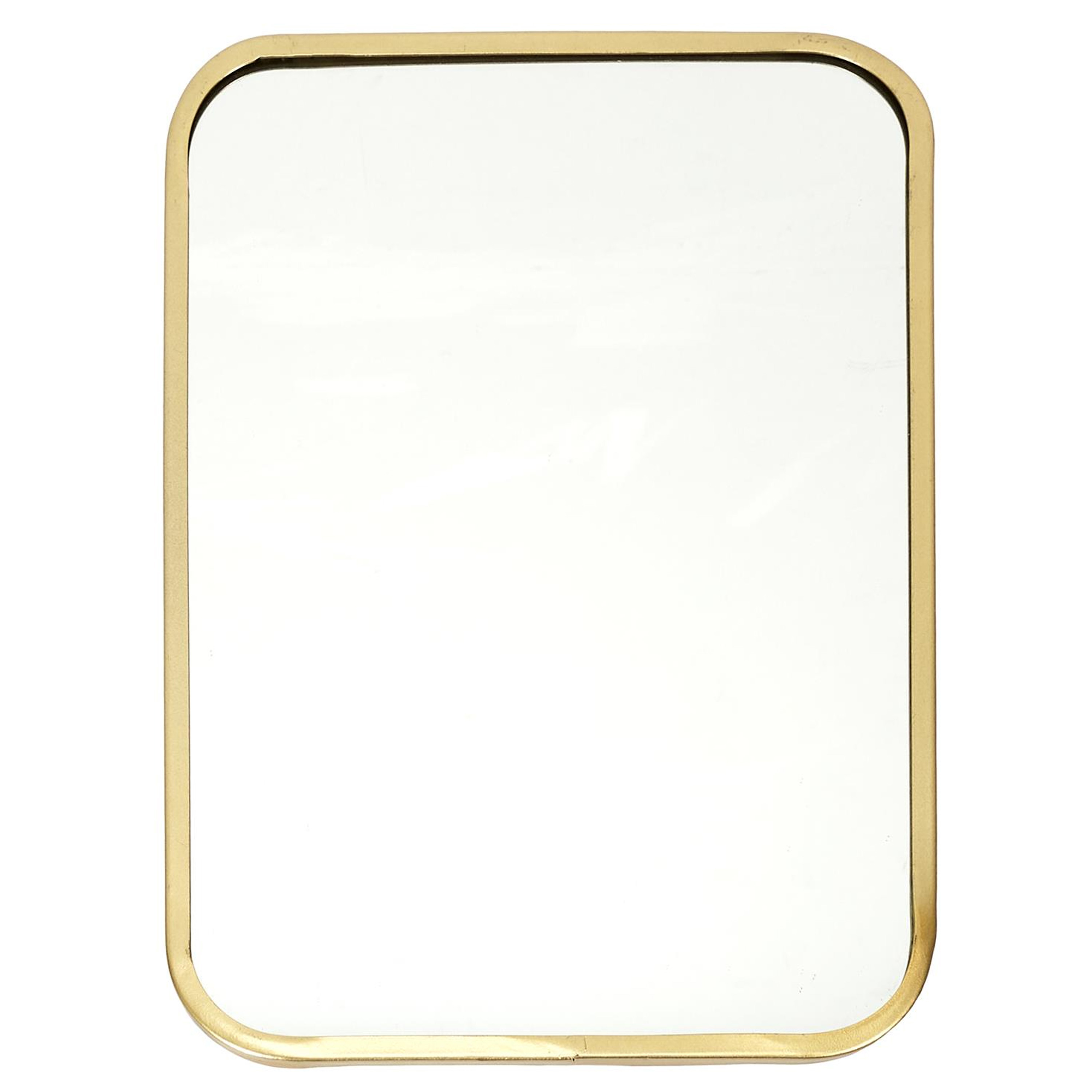Home Deco Factory Spiegel Carr℃ - rechthoek - goud - L25 x B34 cm -