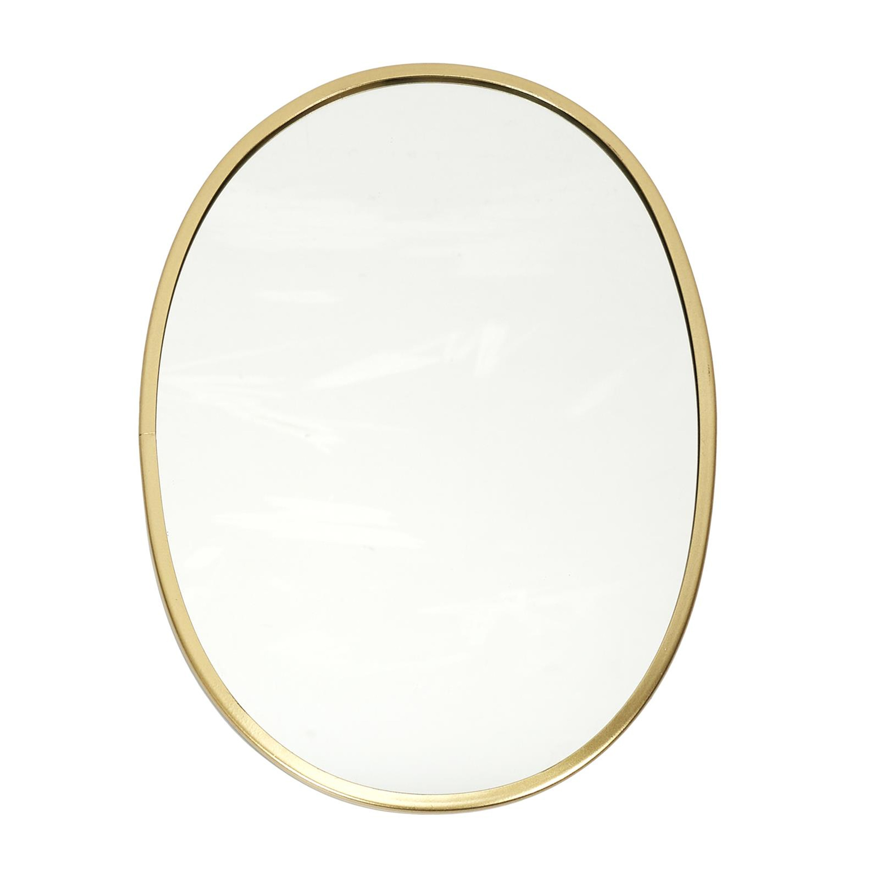 Home Deco Factory spiegel Carr℃ - ovaal - goud - L25 x B34 cm -