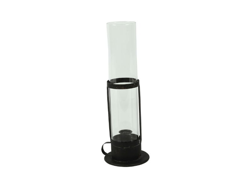 Countryfield Theelichthouder 10x10x29 cm rst - 