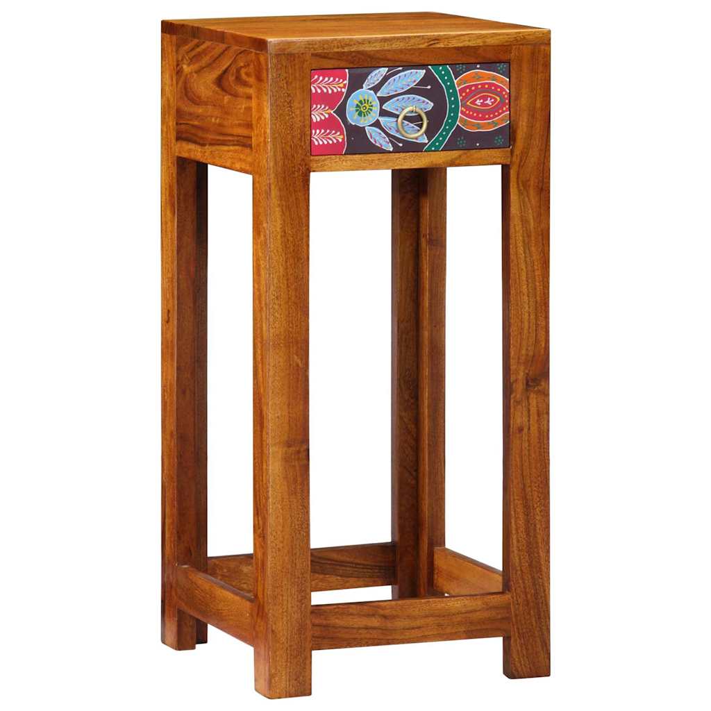 vidaXL Telefoonstandaard 35x35x75 cm van Massief Acaciahout