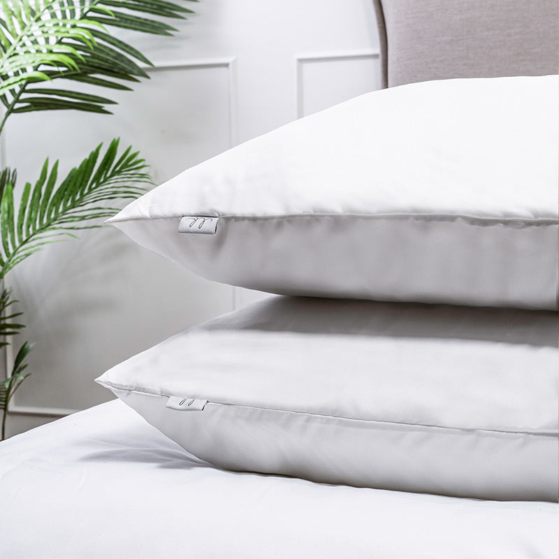 Luna Bedding Kussenslopen Luna Uni: 2 PACK Effen Wit  - 