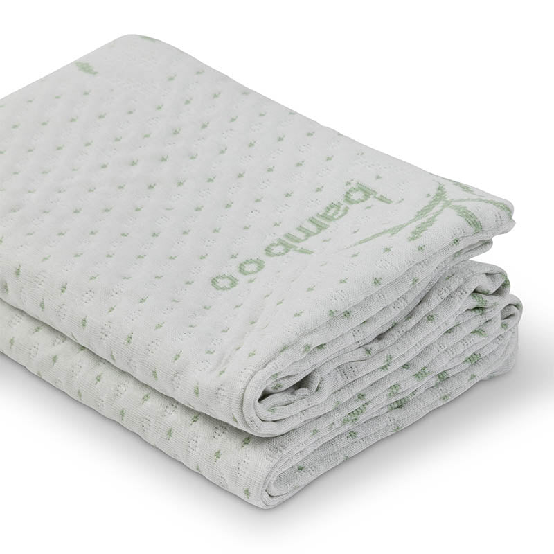 Fresh and Co 2 PACK Waterdichte Bamboe Kussenbeschermer Default Waterdicht & Ritssluiting  - 