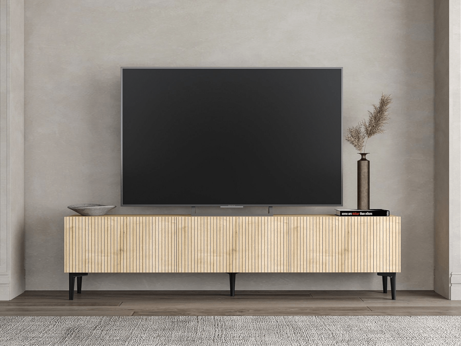 Mobistoxx Tv-meubel OSCARO 3 deuren saphire eik