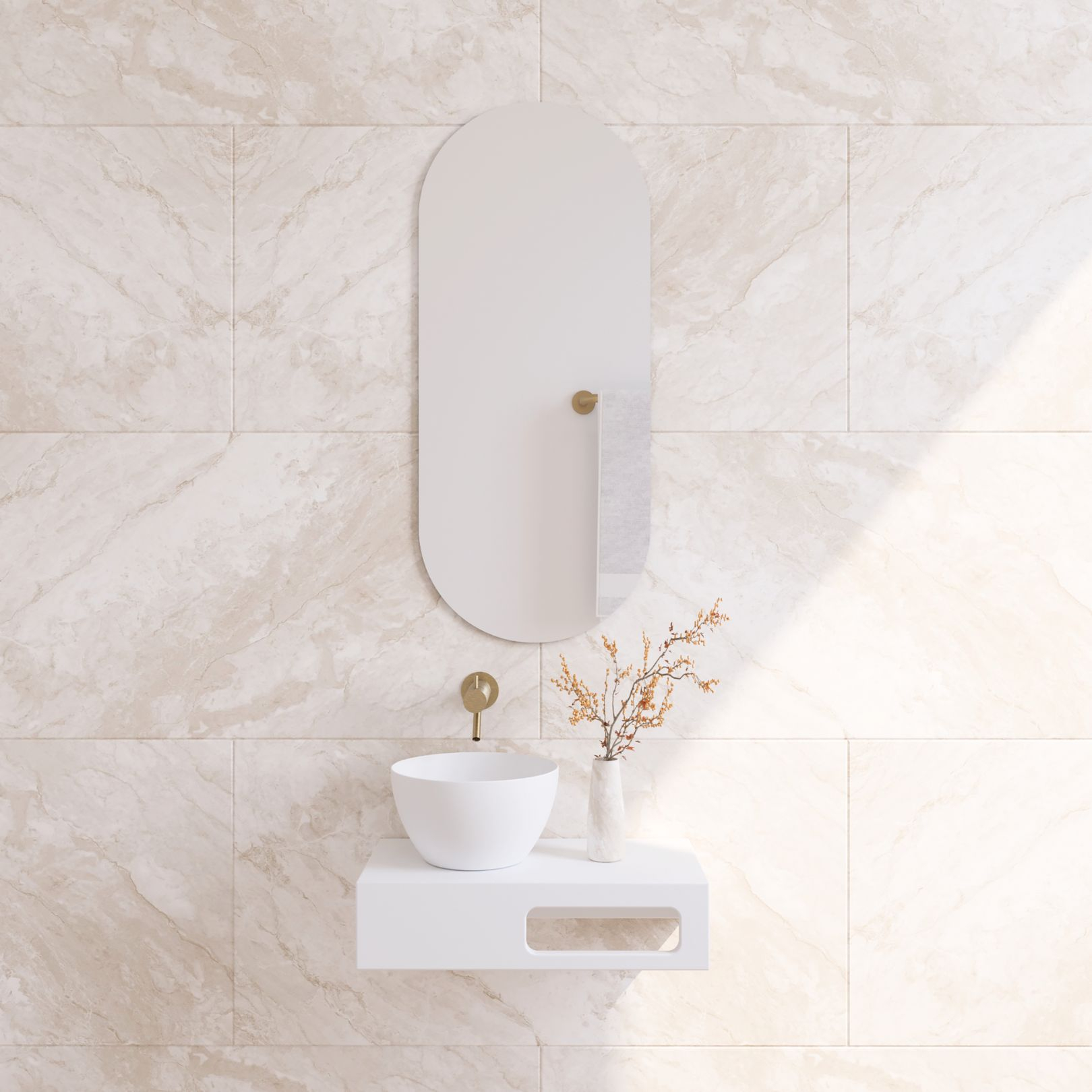 Best Design Ovale Spiegel Best-Design Roly 30x70 cm