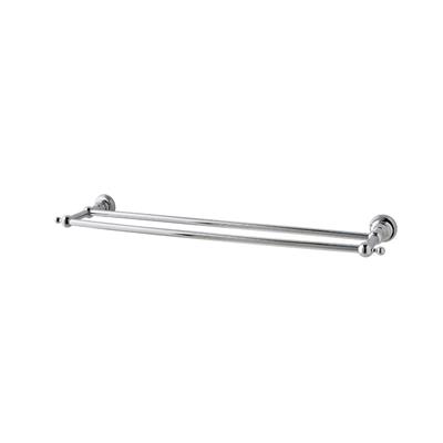 Eastbrook Rockingham messing handdoekbeugel dubbel chroom