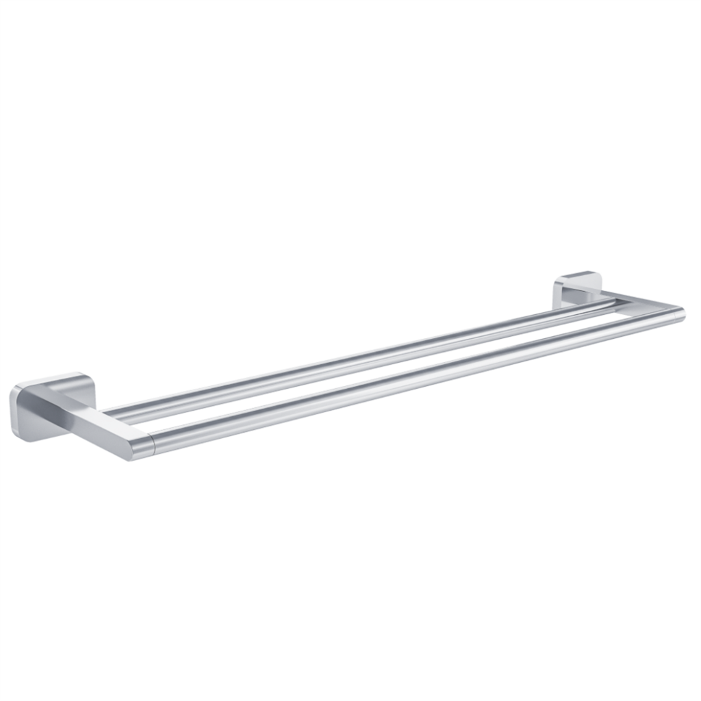Eastbrook Asti messing handdoekbeugel dubbel chroom