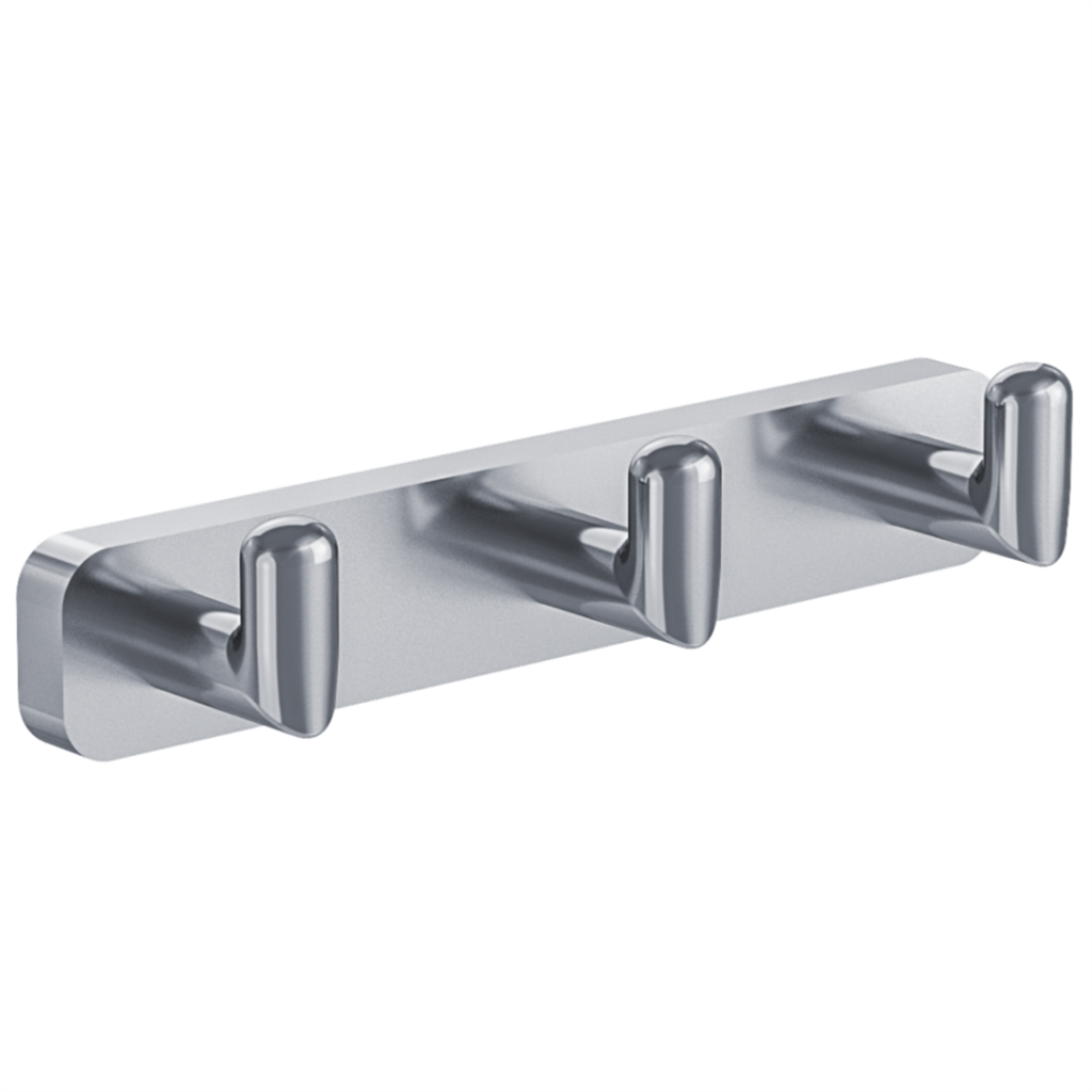 Eastbrook Asti messing handdoekhaak triple chroom