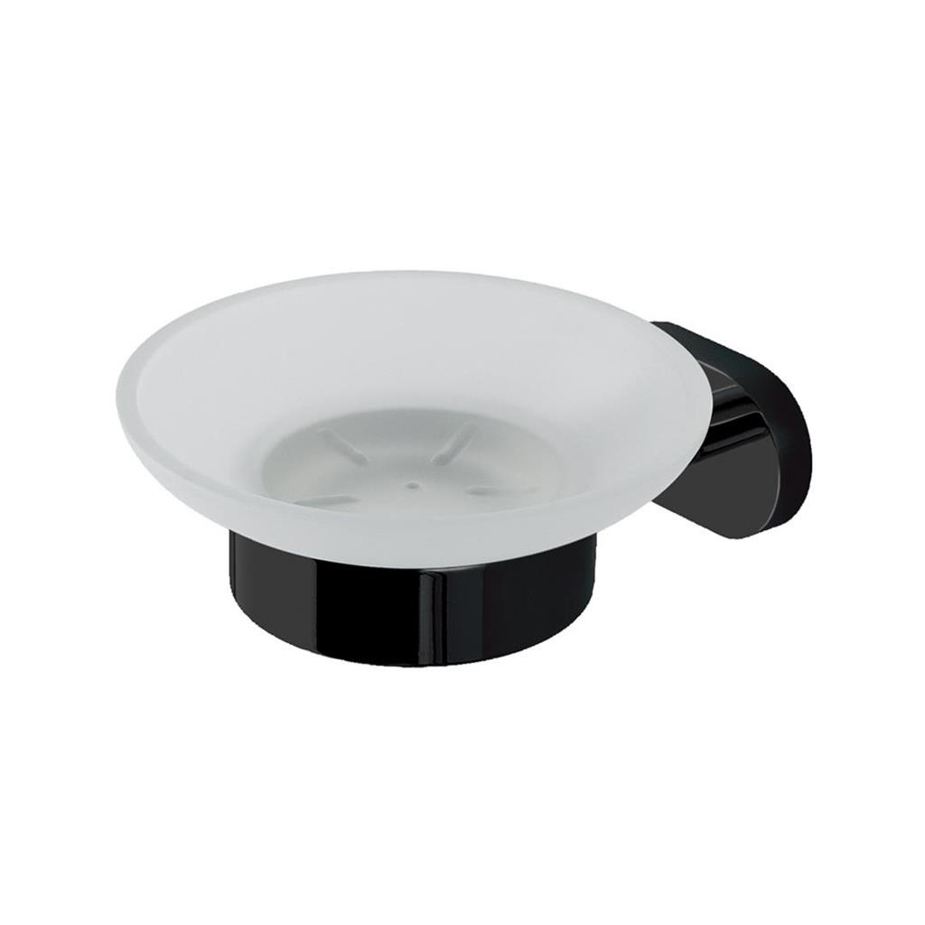 Eastbrook Salerno messing zeepschaaltje zwart mat