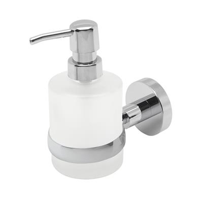 Eastbrook Genoa messing zeepdispenser glas chroom