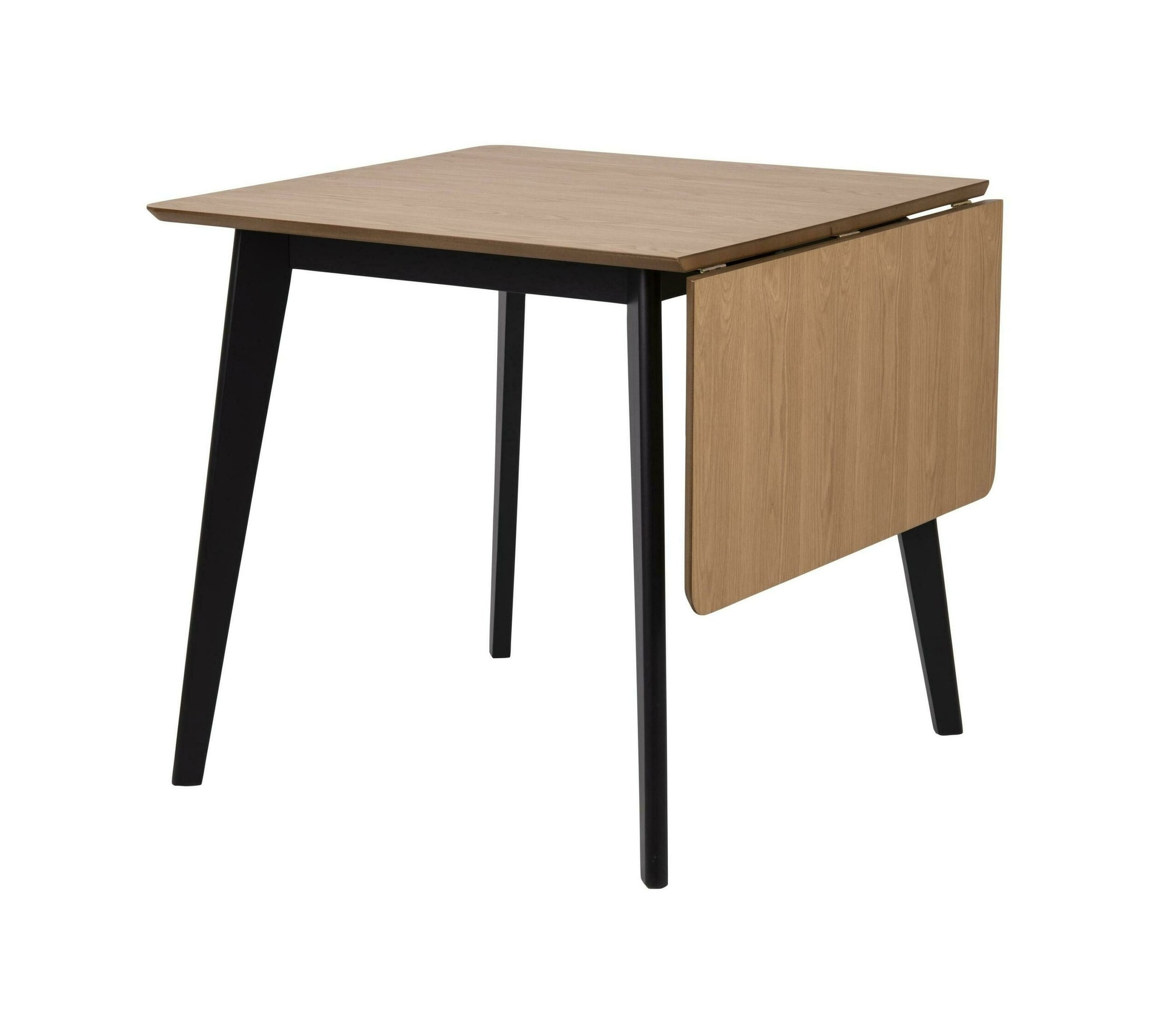 Bendt Uitklapbare Eettafel Torkil Eiken, 80/120 x 80cm - Naturel