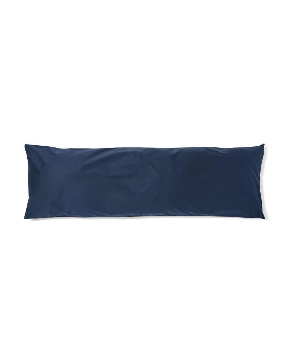HEMA Kussensloop 50x160cm Zacht Katoen Donkerblauw (donkerblauw)
