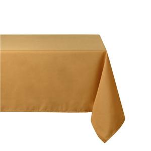 Stof Textiles Tafelkleed - 145 x 200 cm - mosterd geel - Tafellaken -