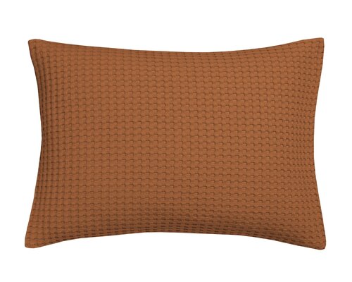 Vandyck Kussensloop Pique Wafel Cognac 40x55