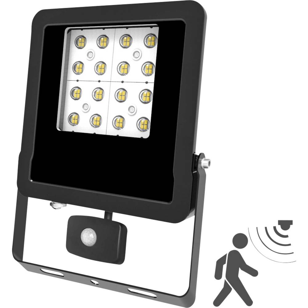EVN Lichttechnik LFE500940BM LED-schijnwerper 50 W Neutraalwit