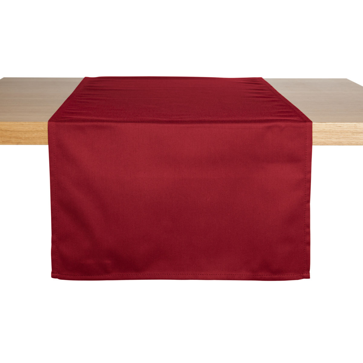 PULSIVA Tafelloper Oblia; 40x130 cm (BxL); burgundy; rechthoekig; 6 stuk / verpakking