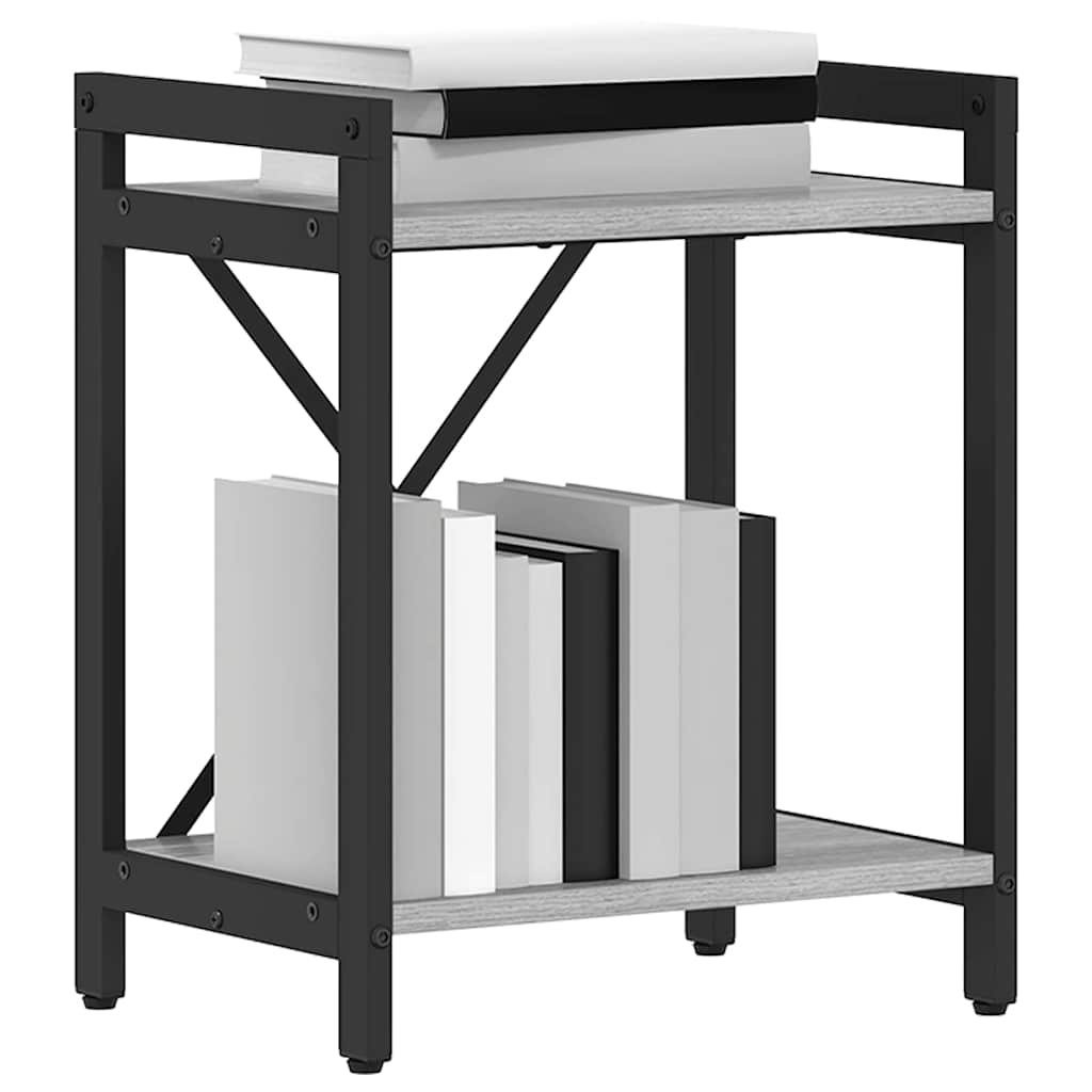 vidaXL Boekenkast Grijs sonoma 40 x 30 x 48.5 cm Bewerkt hout
