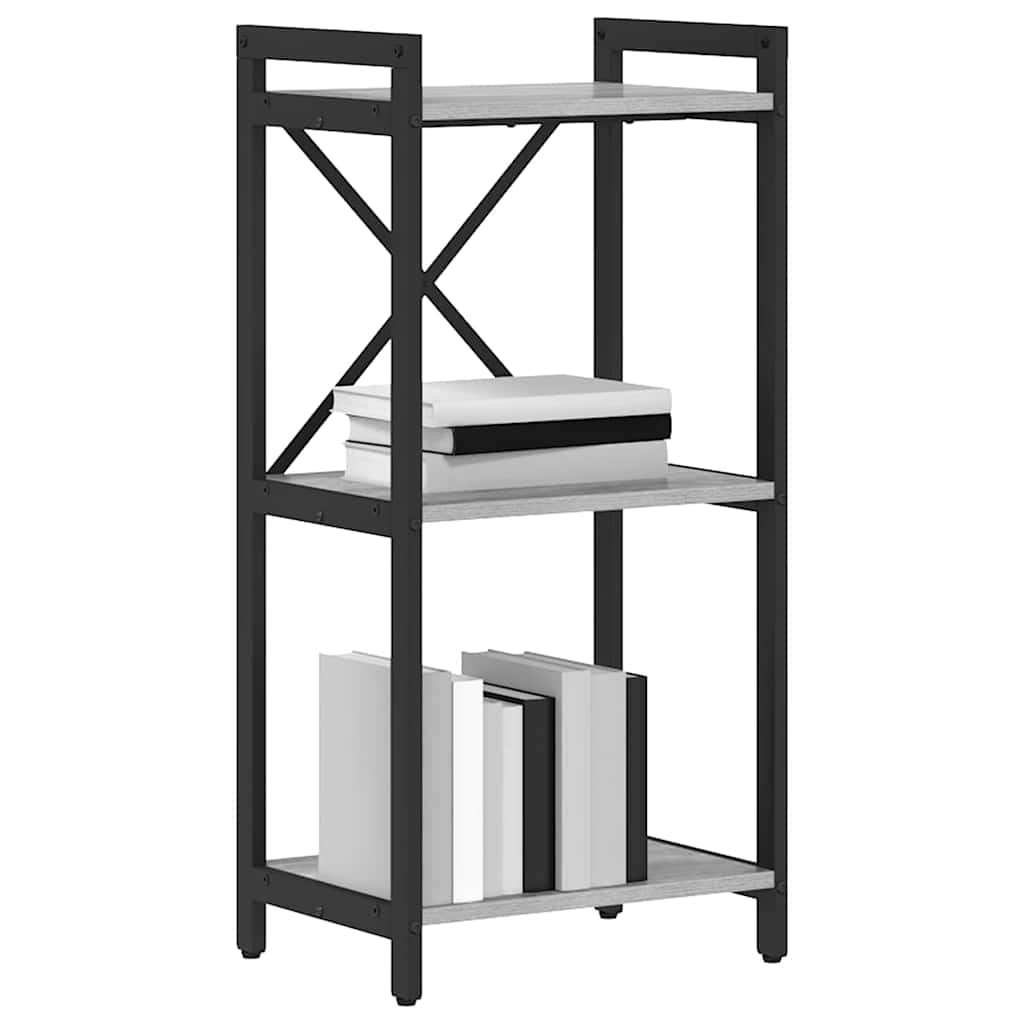 vidaXL Boekenkast Grijs sonoma 40 x 30 x 83 cm Bewerkt hout