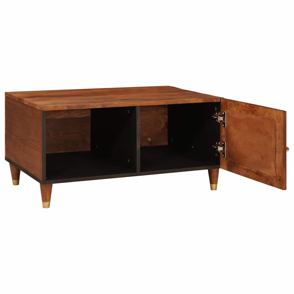 vidaXL Salontafels Bruin 80 x 50 x 40 cm Bamboe en massief mango hout