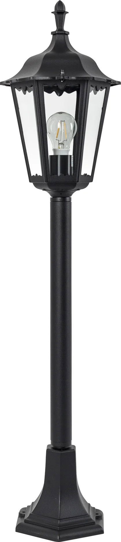 Ks verlichting 240v terraslamp ancona 1 zwart - 