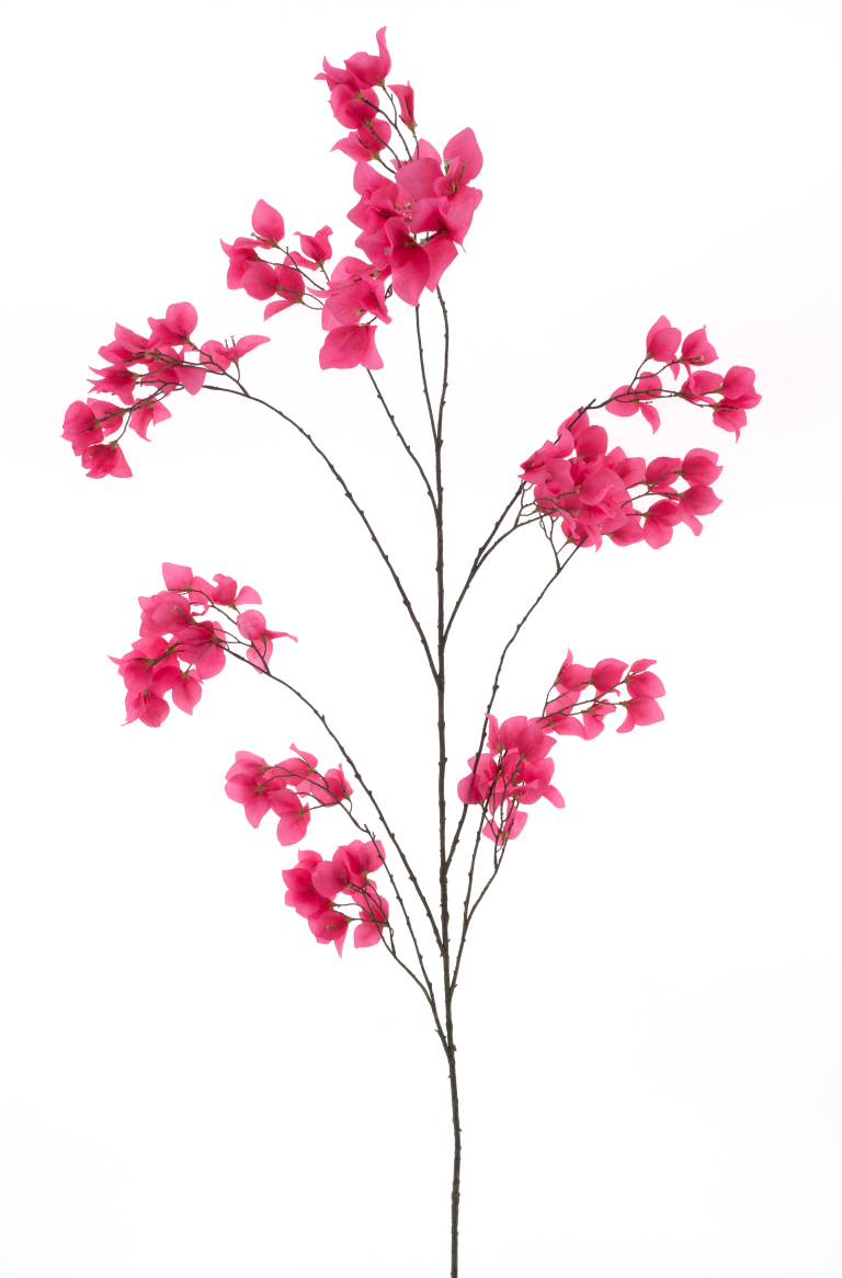 Nova nature Bougainvillea branch Ibiza pink 175 cm kunstbloem - 