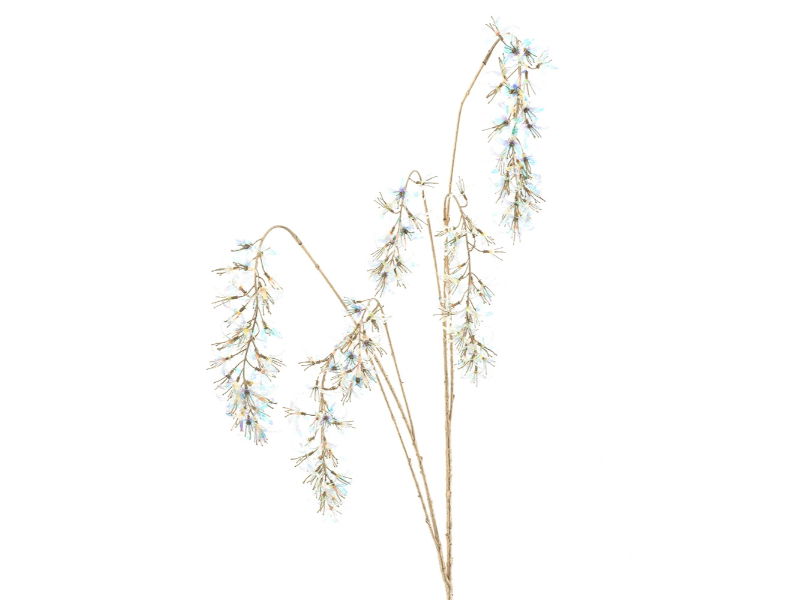 Hortus Kunstbloem luriosum holografic cream, 135 cm - 