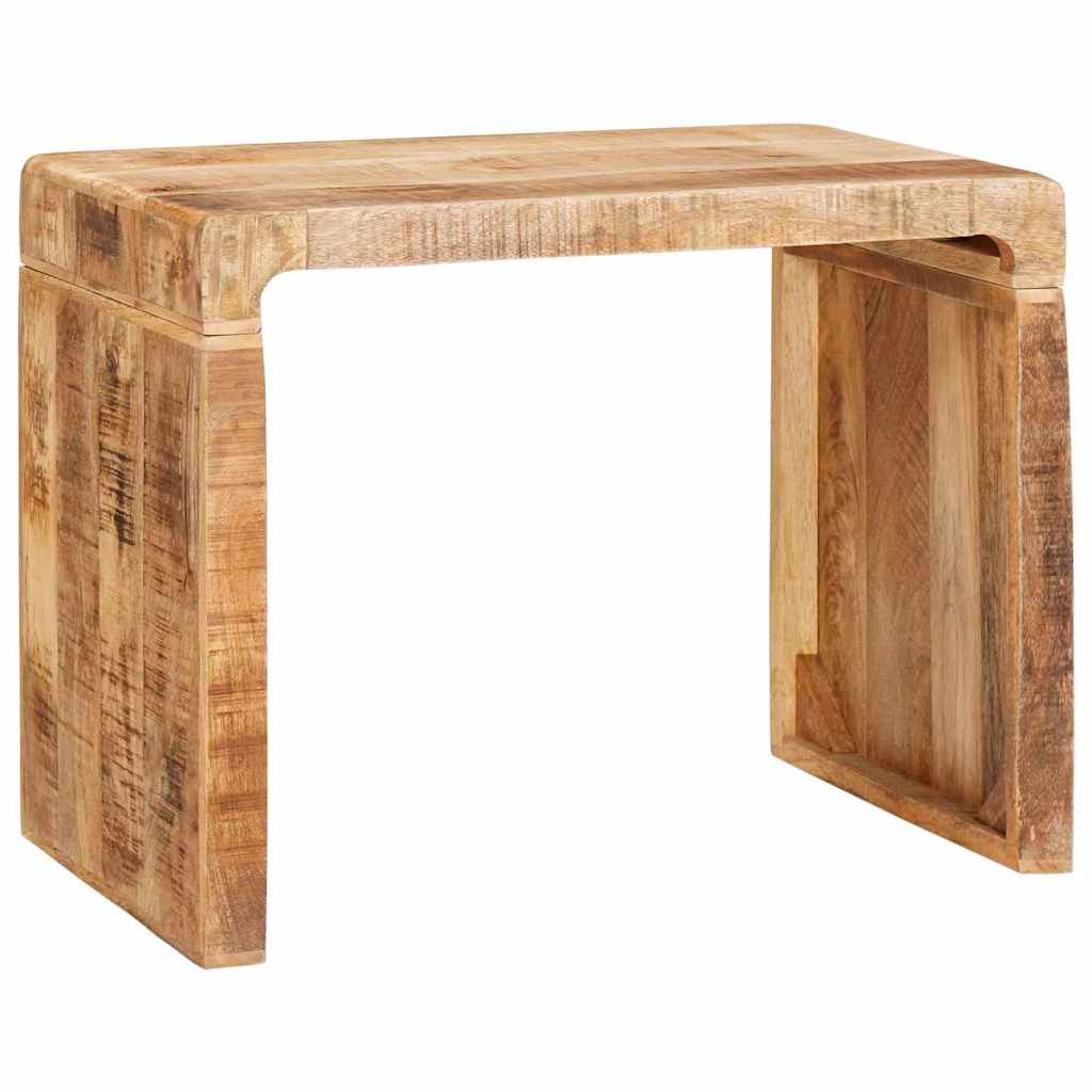vidaXL Bijzettafel Bruin 60 x 35 x 45 cm massief mangohout