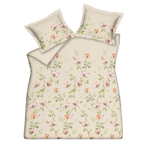 Vandyck Kussensloop BLOSSOM BREEZE cream tan Kussensloop (60x70)