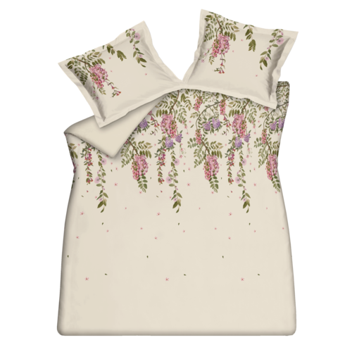Vandyck Kussensloop ROSE ACACIA cream tan Kussensloop (60x70)
