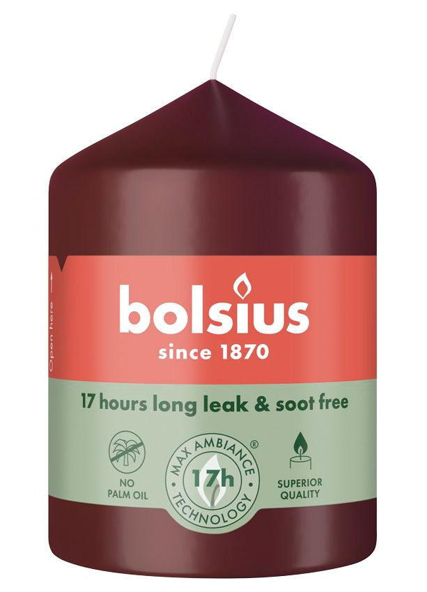 Bolsius Stompkaars Velvet Red