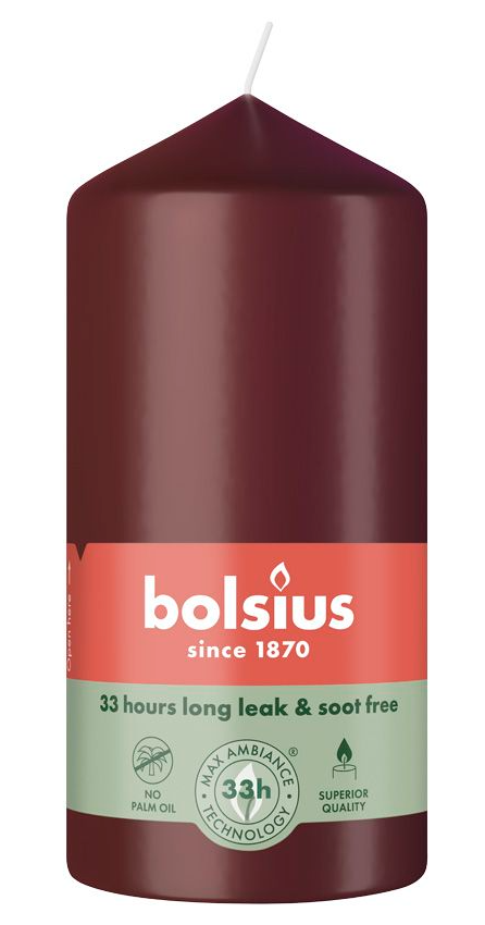 Bolsius Stompkaars Velvet Red