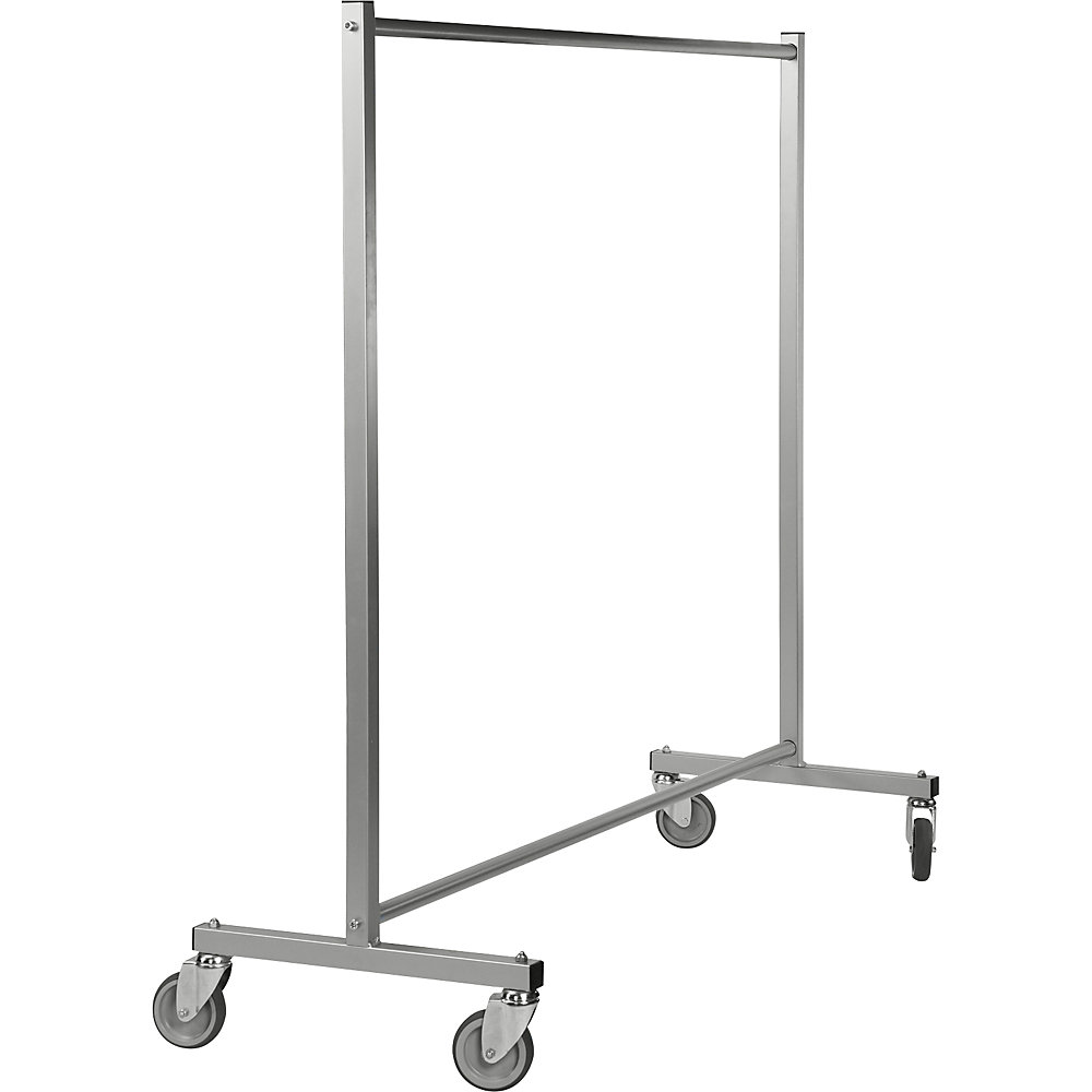 KONGAMEK Mobiele kapstok, h x b x d = 1690 x 1700 x 600 mm, 4 zwenkwielen, vanaf 5 st.