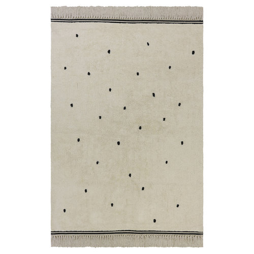 Tapis Petit Vloerkleed Emily dots cream