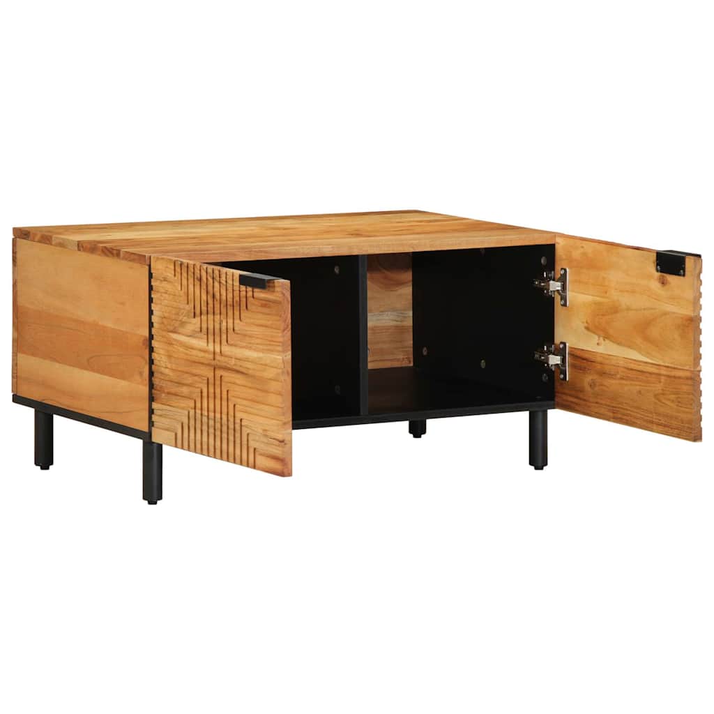 vidaXL Salontafel 80x50x40 cm Massief Acaciahout