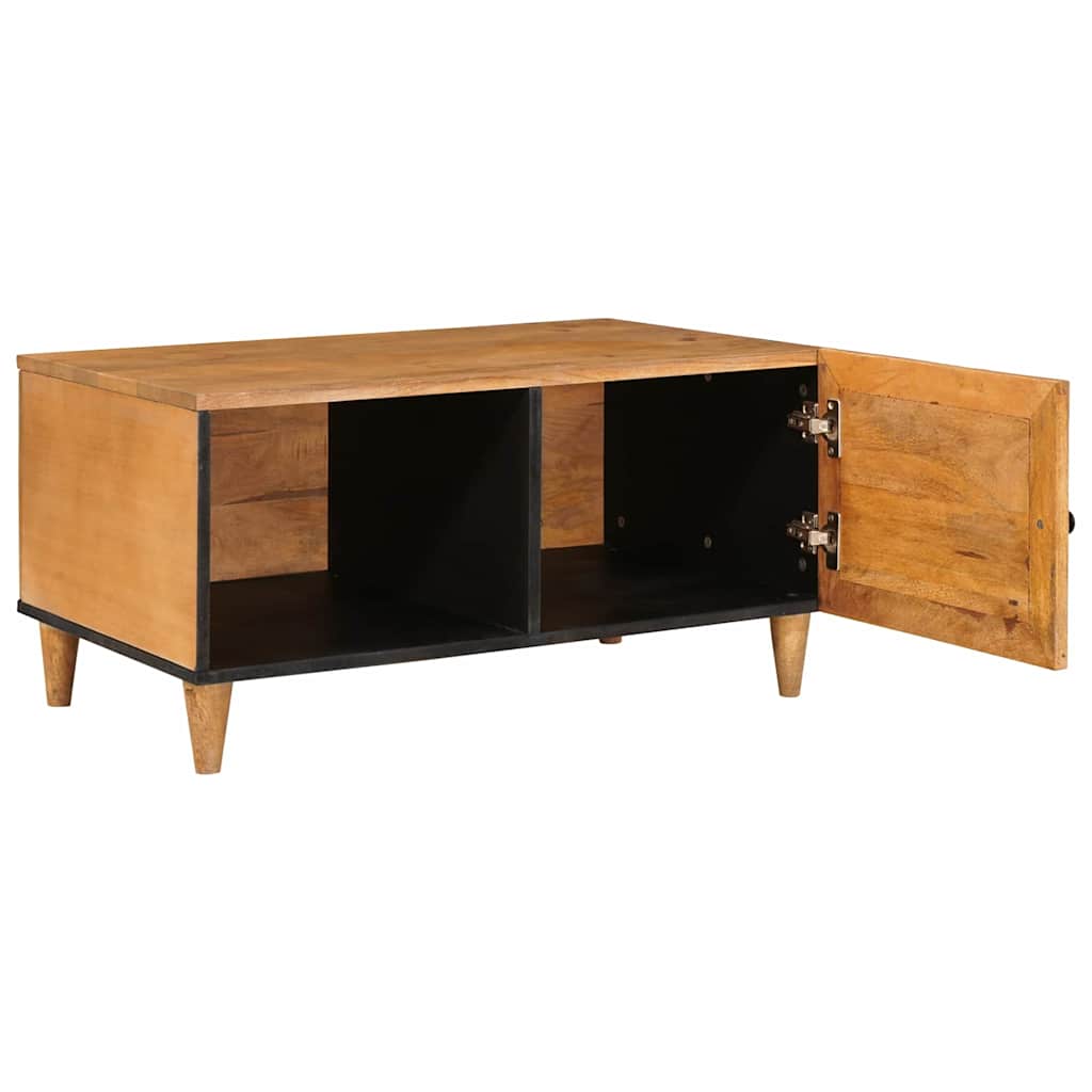 vidaXL Salontafel Lichtbruin 80 x 50 x 40 cm massief mangohout