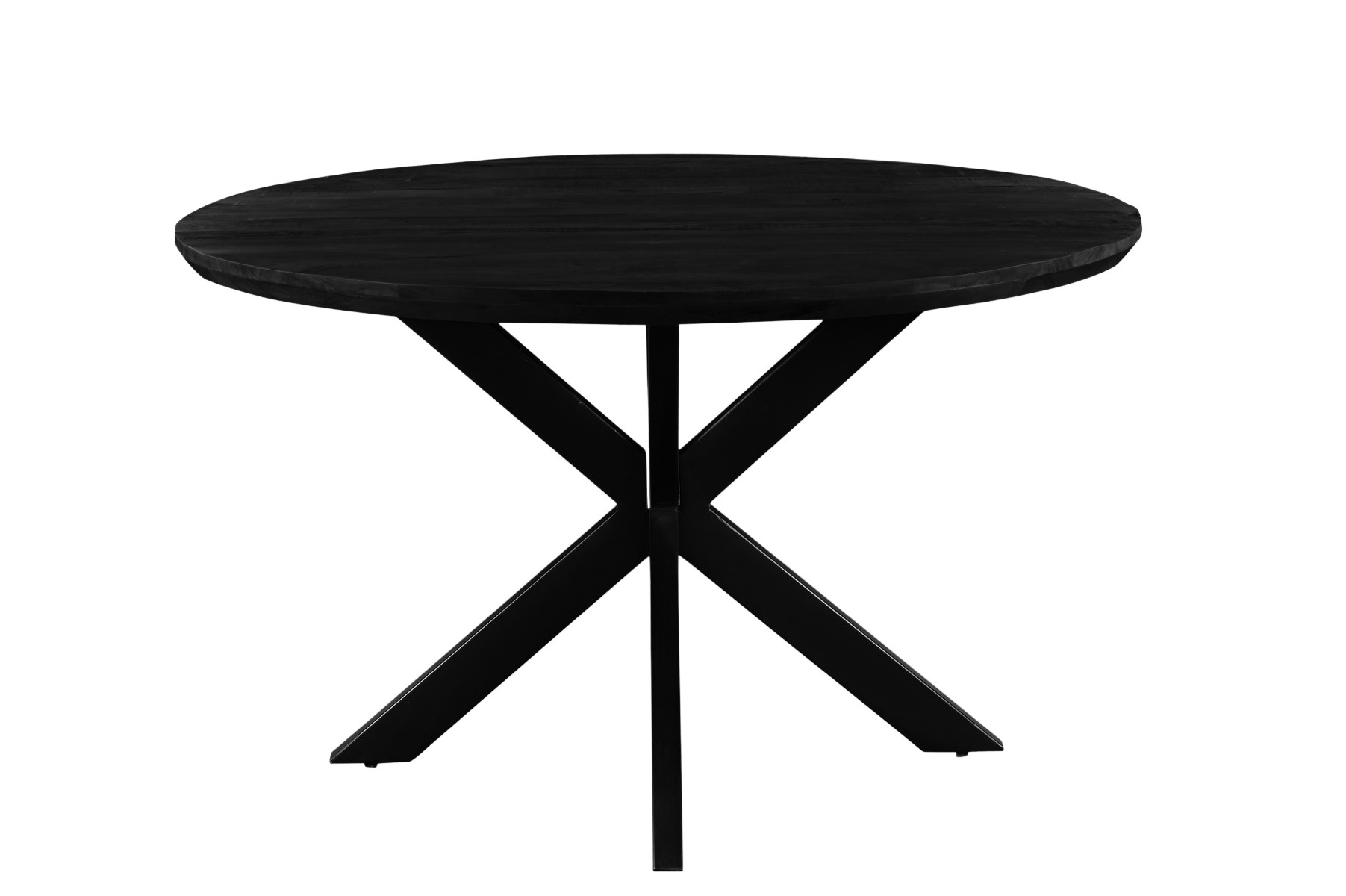 Livingfurn Jesper Round Black 120cm-31023
