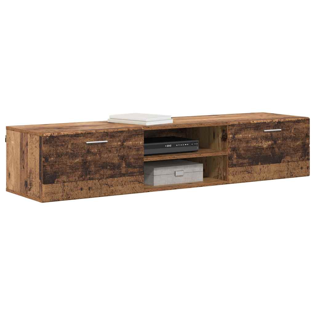 vidaXL TV-kast met lade Oud hout 150 x 39 x 30 cm Bewerkt hout