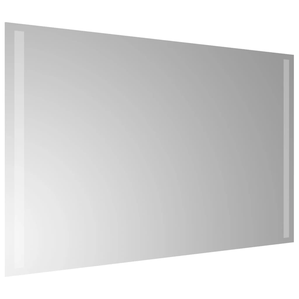 vidaXL Badkamerspiegel LED 50x80 cm