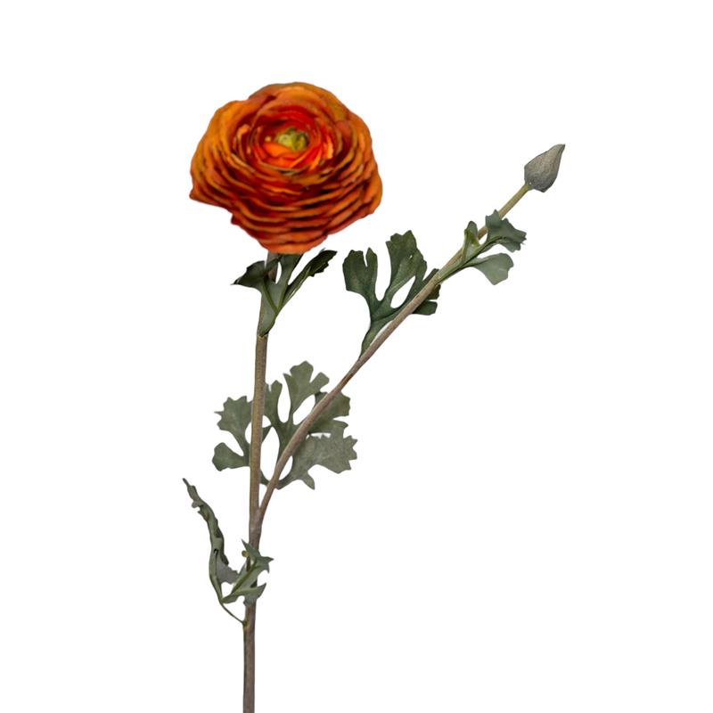 Roberts Collection Kunstbloem Ranonkel 68cm oranje