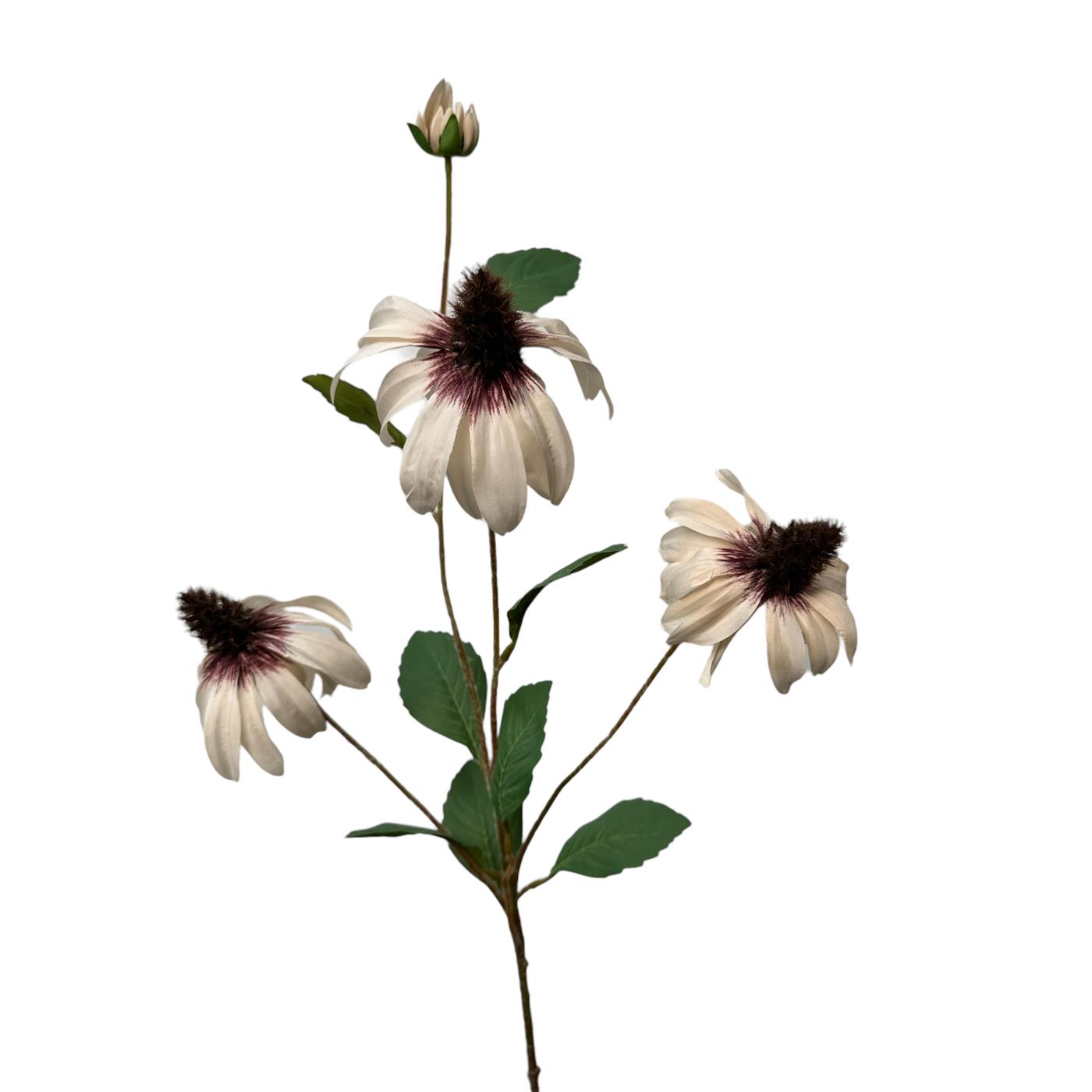 Roberts Collection Kunstbloem Rudbeckia 83cm creme