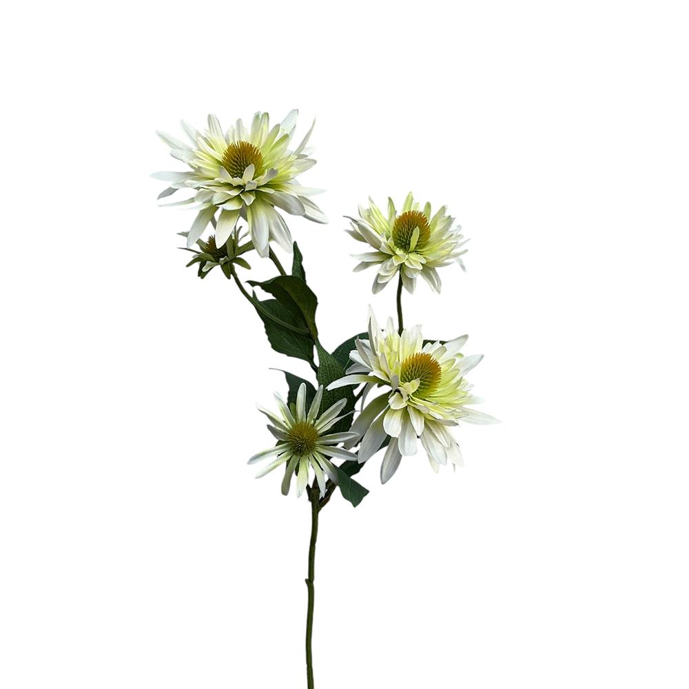 Roberts Collection Kunstbloem rudbeckia spray 73cm wit