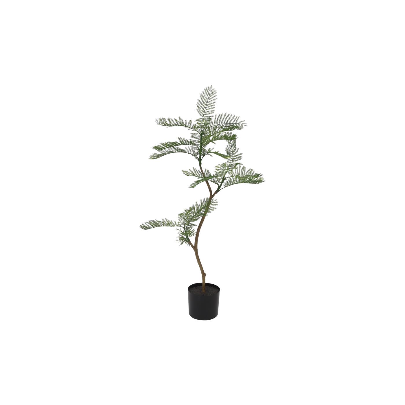 Countryfield Kunstplant Jacaranda groen 30xH100cm
