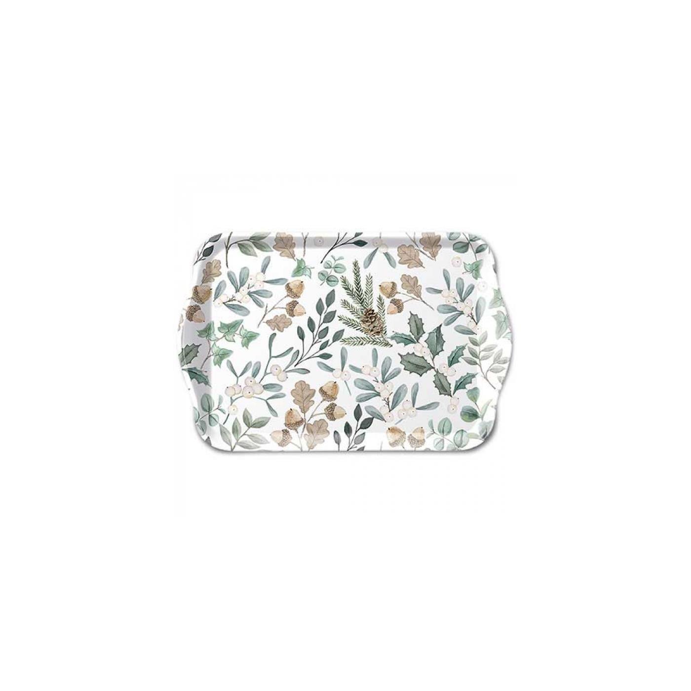 Ambiente Tray 13x21cm leaves