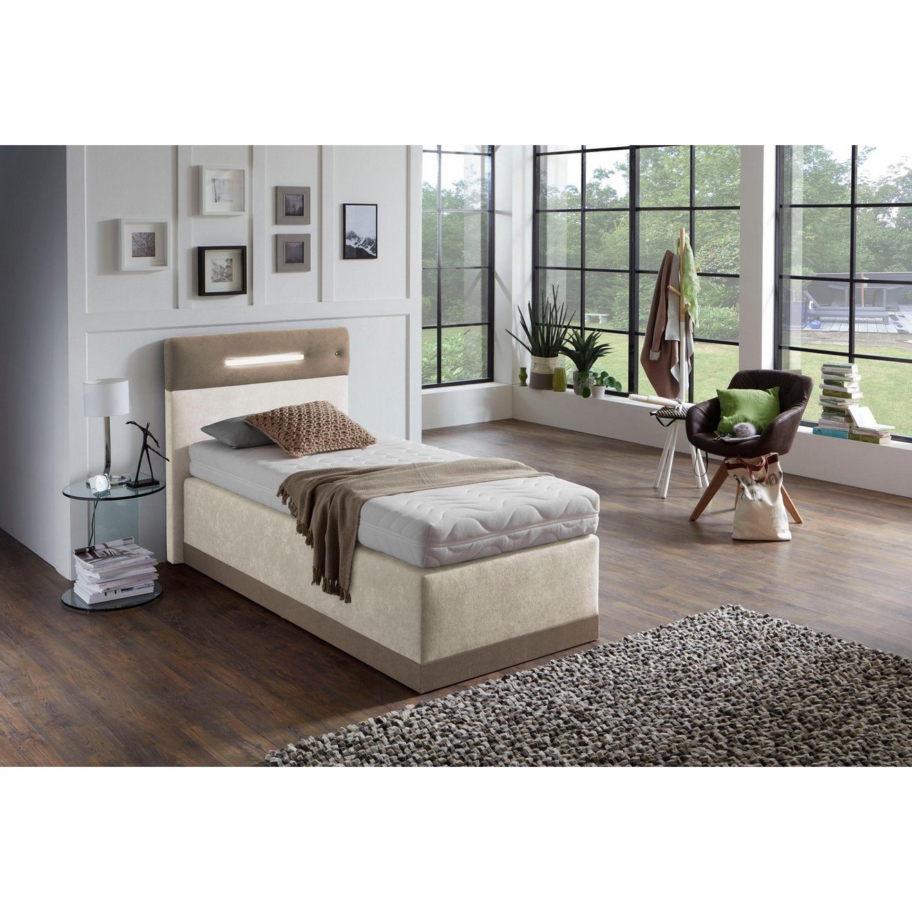 Westfalia Polsterbetten Boxspring met ledverlichting